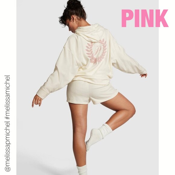 PINK VS Polar Fleece Short Pajama Set - Picture 4 of 7